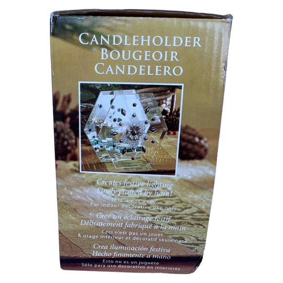 🌸4/$20🌸 NEW Christmas Themed Candle Holder - Picture 6 of 9